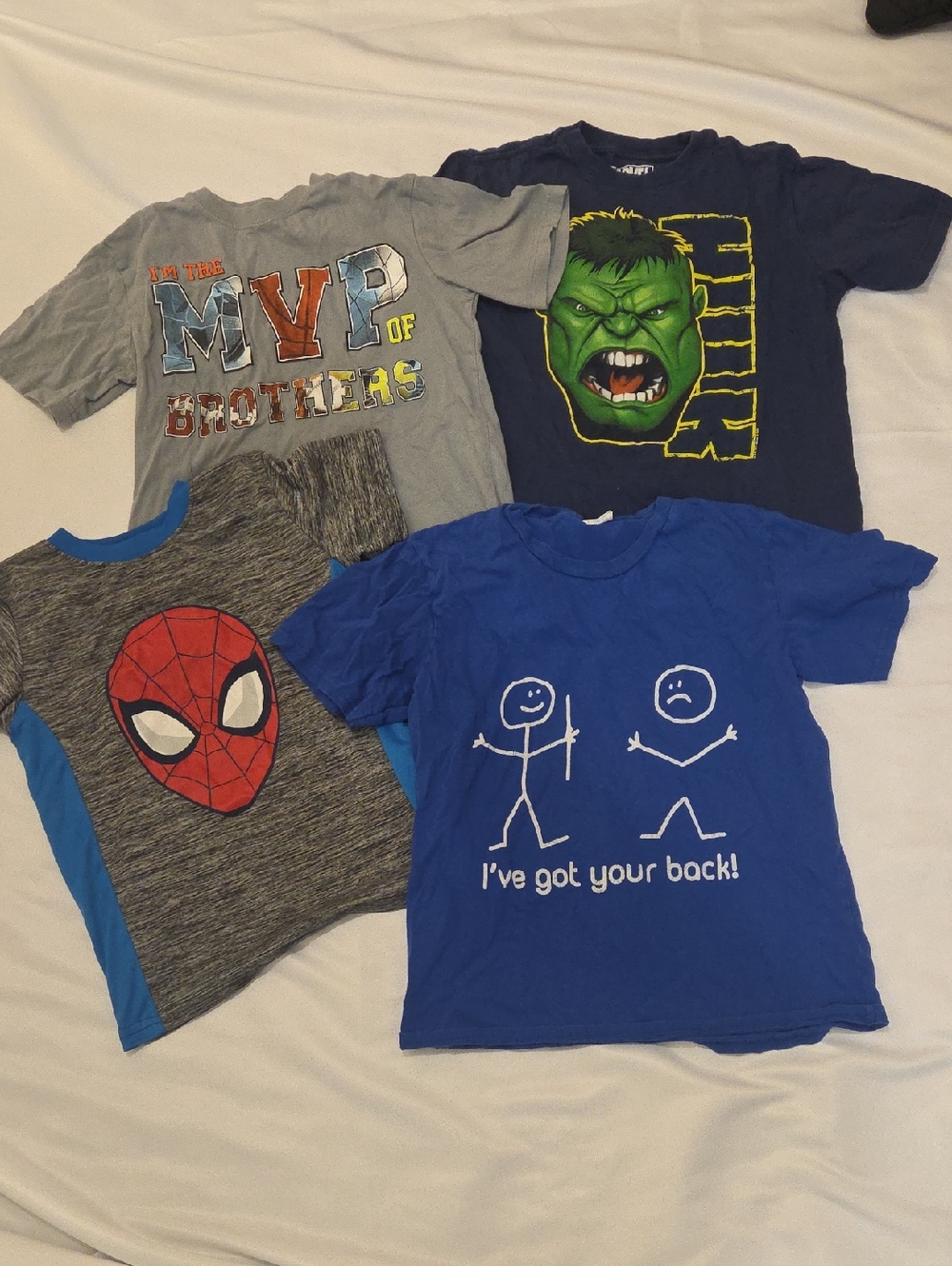 Marvel Tshirt Bundle Boys Size 7-8